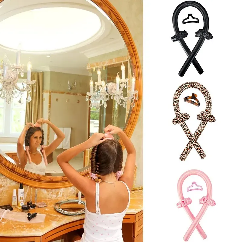 Bandeau à boucles sans chaleur pour femme, tige à friser pour cheveux doux et brillants 2