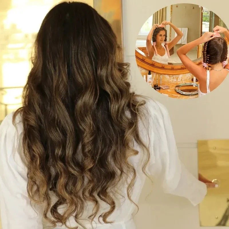 Bandeau à boucles sans chaleur pour femme, tige à friser pour cheveux doux et brillants 3