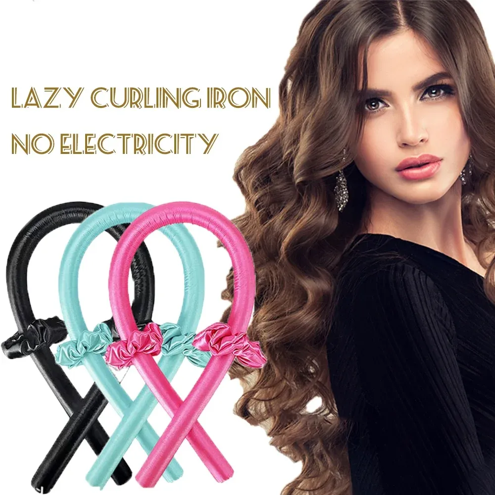 Boucles naturelles réalisées avec le bandeau boucleur