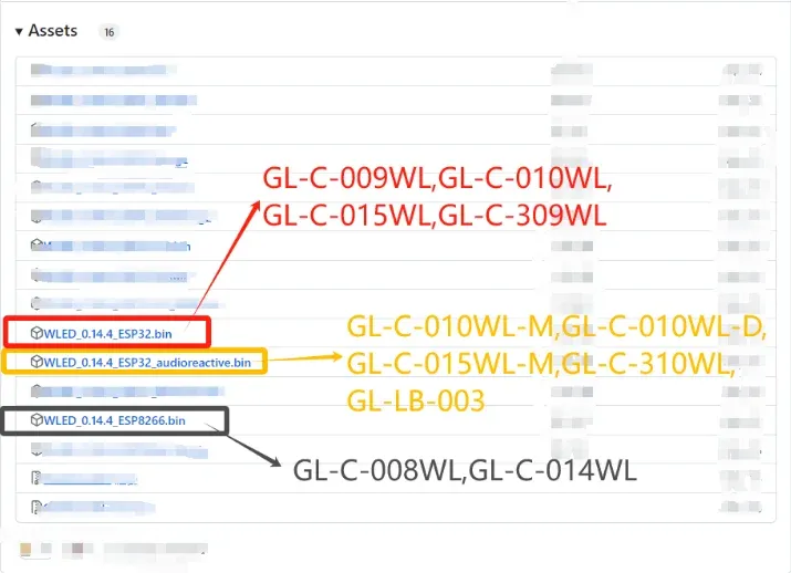 Vue détaillée du contrôleur WLED et de ses connexions