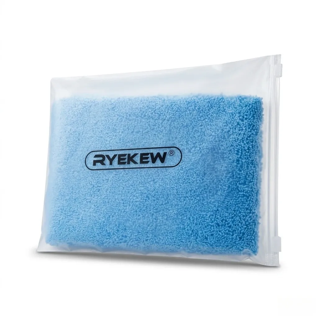Serviette de cirage et de polissage pour automobile – Chiffon de nettoyage en microfibre (plusieurs couleurs disponibles) – Sans peluches et très absorbant 7