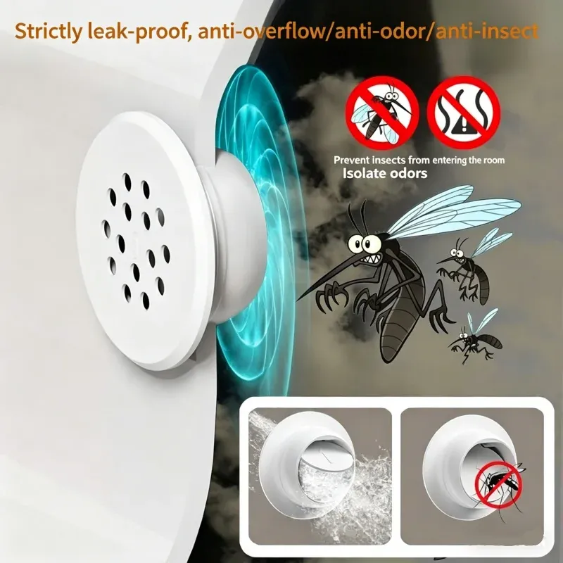 Bouchon de lavabo en silicone, finition soignée