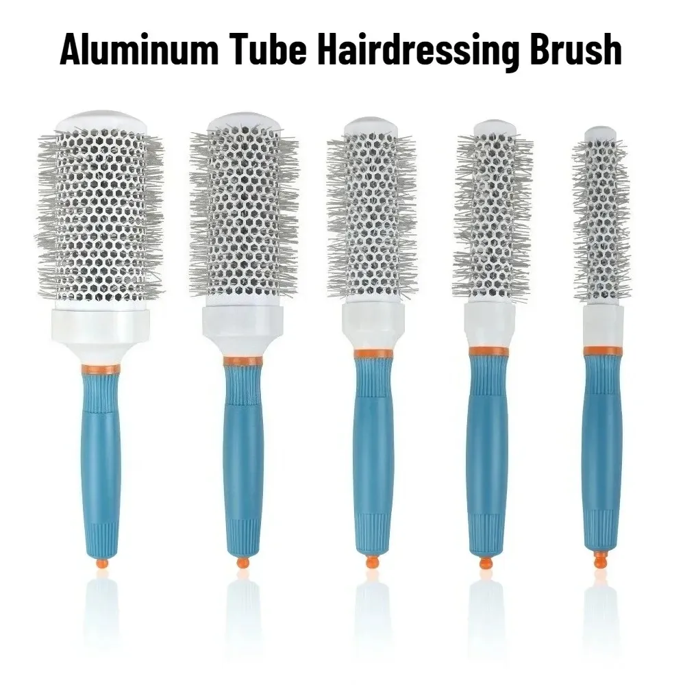 Brosse ronde professionnelle pour salon, idéale pour cheveux bouclés, humides et secs 1