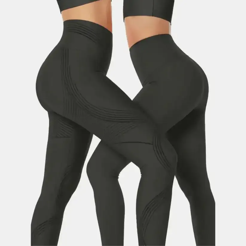 Leggings de compression pour femme, gainants anti-cellulite, taille haute, sans couture, pour yoga et fitness, pantalon de sport 5