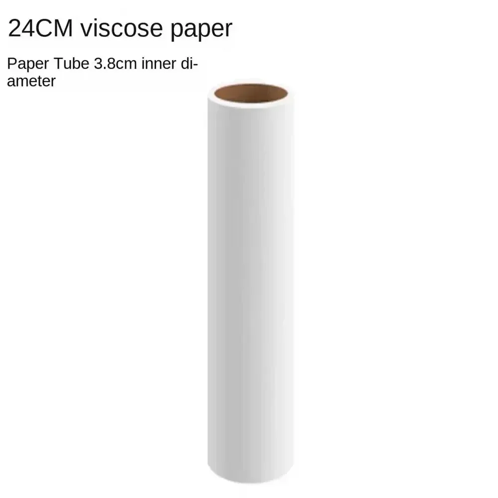 Rouleau adhésif anti-poils, en situation d'utilisation