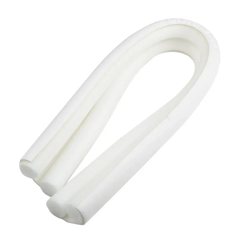 Bande d'étanchéité en silicone pour porte, double joint anti-poussière et insonorisant, 95 x 10 cm 7