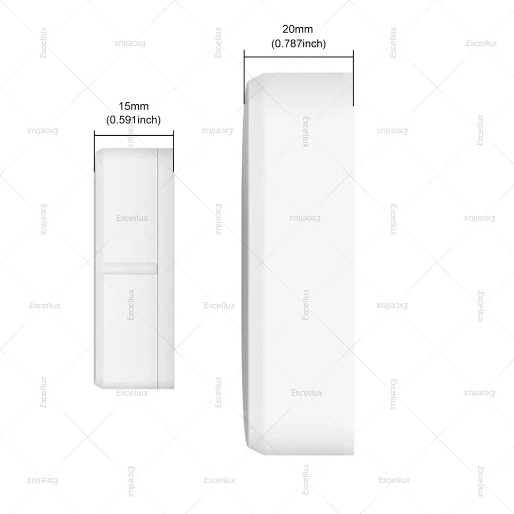 Capteur de porte et fenêtre Zigbee, protection de la maison