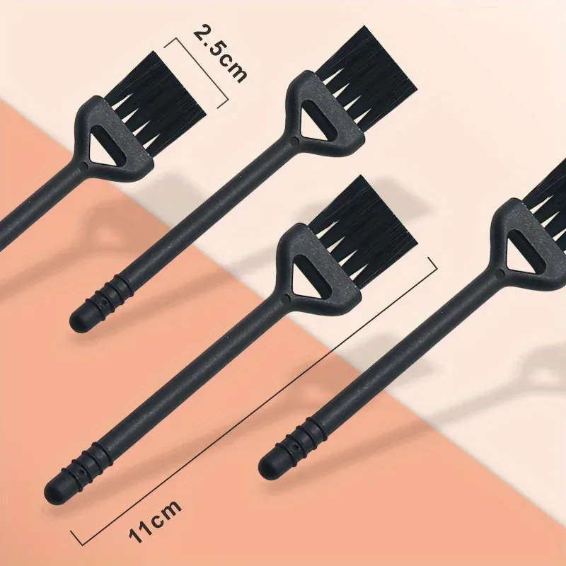 Lot de 10 brosses de nettoyage en plastique pour café et presse-ail