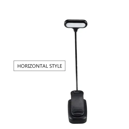 Mini lampe pince pour livre, sans fil, protection des yeux, lampe de lecture portable, petite lampe de bureau pour chambre, pour lecteurs et étudiants 7