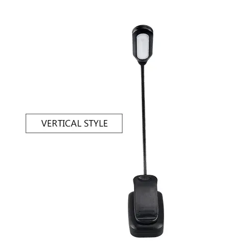 Mini lampe pince pour livre, sans fil, protection des yeux, lampe de lecture portable, petite lampe de bureau pour chambre, pour lecteurs et étudiants 8
