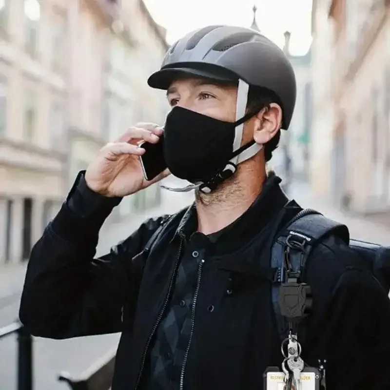 Clip de badge rétractable avec porte-carte robuste 3