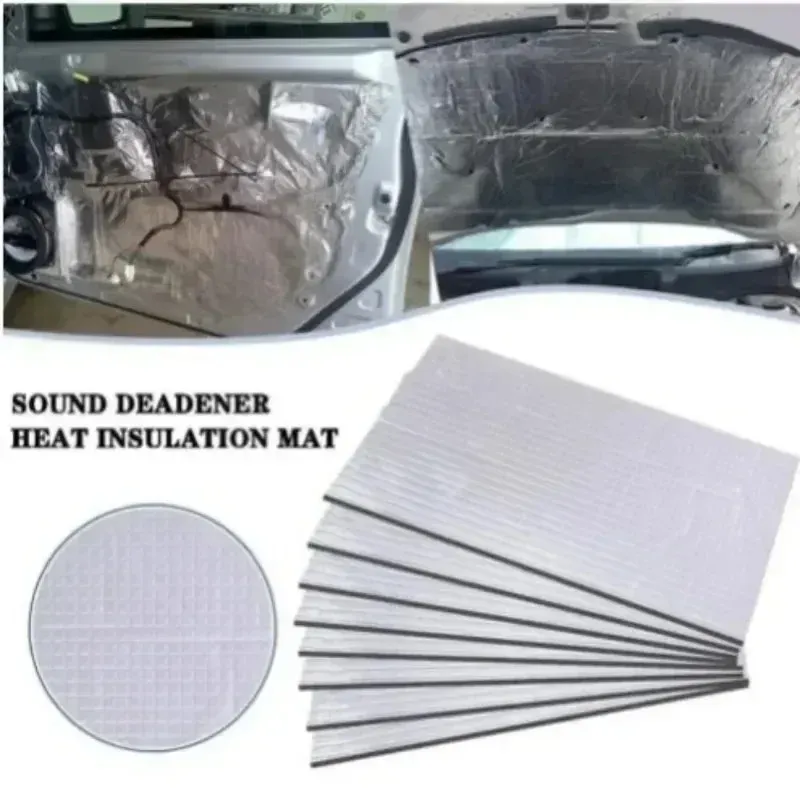 Tapis insonorisant pour voiture, mise en situation
