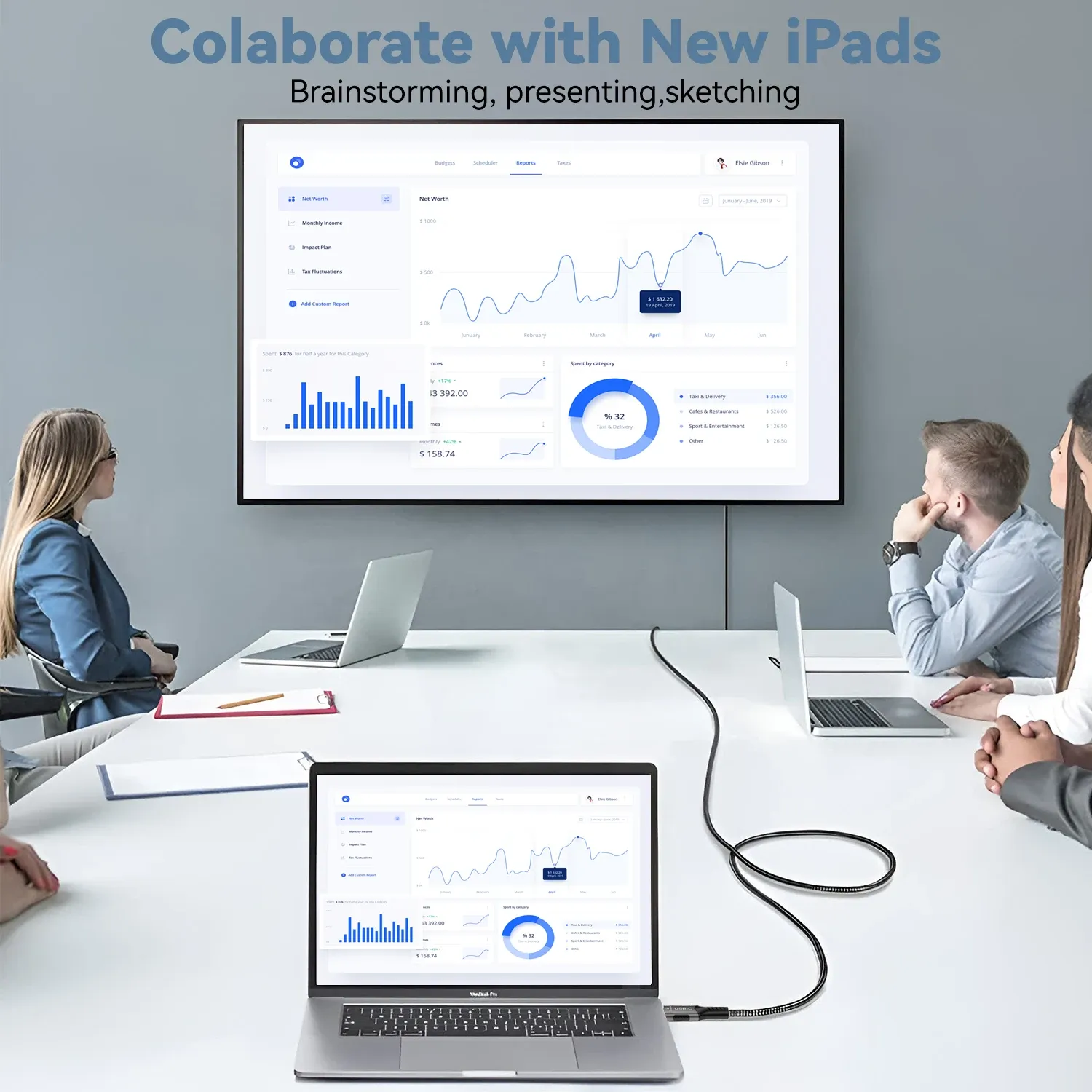 Adaptateur USB-C vers HDMI, mise en valeur du produit