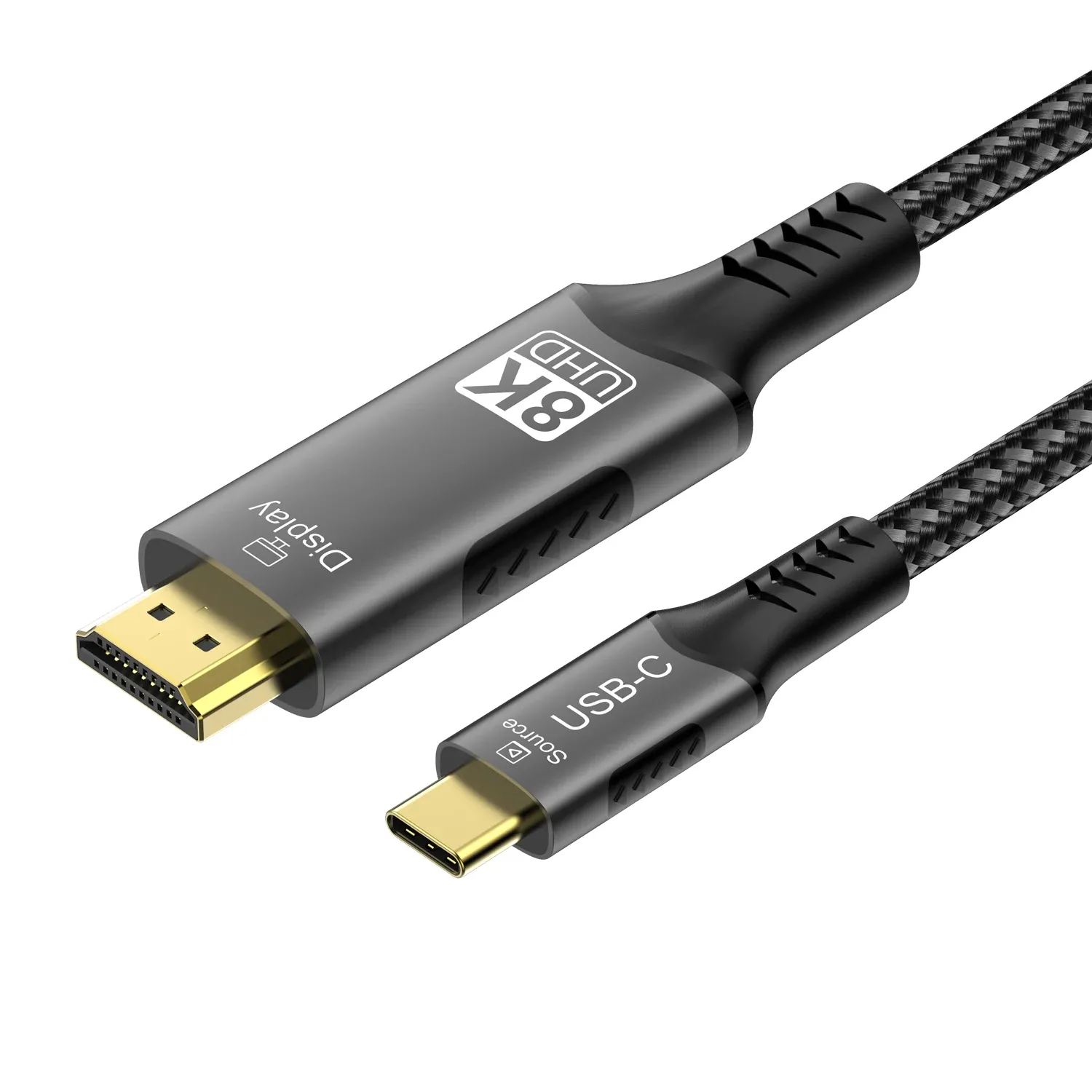 Adaptateur USB-C vers HDMI 2.1, 8K@60Hz, compatible Thunderbolt 3 pour MacBook Pro, iPad Pro et ordinateur portable 7