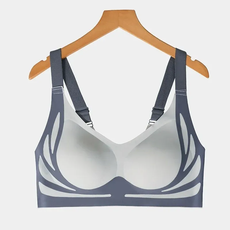 Soutien-gorge push-up sans couture à couverture complète pour femme, réglable et anti-affaissement 9
