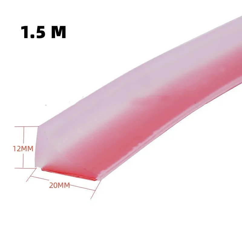 Bouchon de baignoire en silicone, barrière d'étanchéité auto-adhésive pour séparation sèche et humide, prévention des éclaboussures pour douche 19
