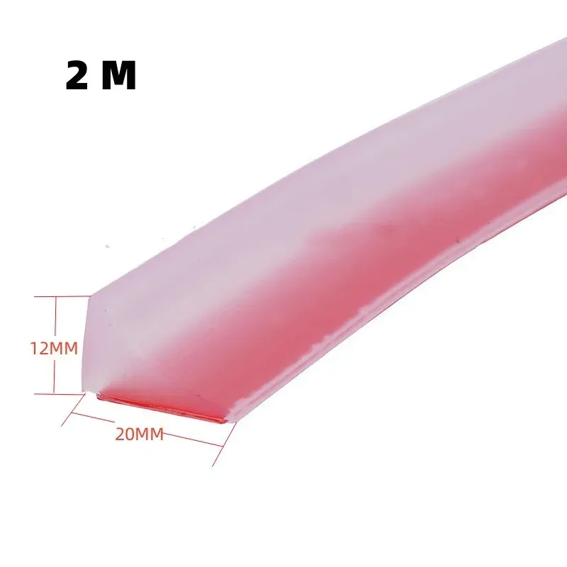 Bouchon de baignoire en silicone, barrière d'étanchéité auto-adhésive pour séparation sèche et humide, prévention des éclaboussures pour douche 23