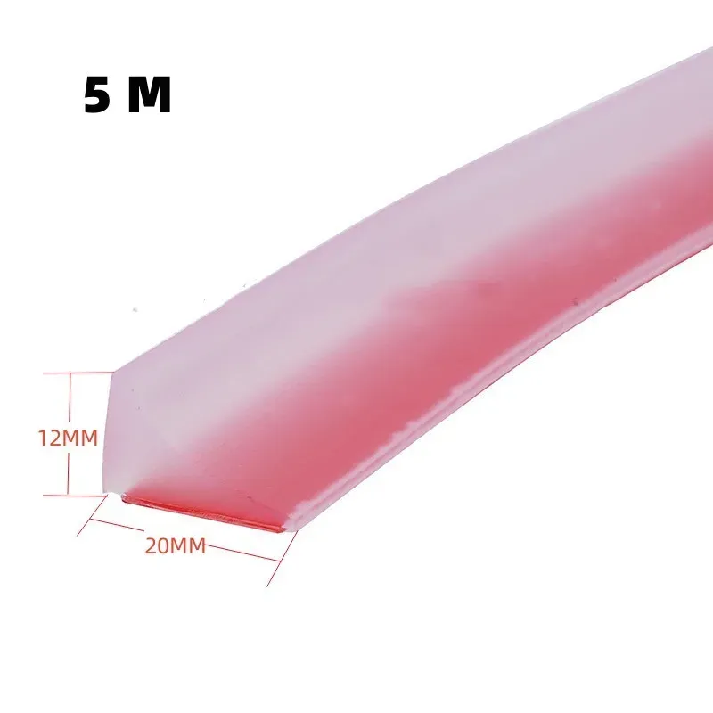 Bouchon de baignoire en silicone, barrière d'étanchéité auto-adhésive pour séparation sèche et humide, prévention des éclaboussures pour douche 7