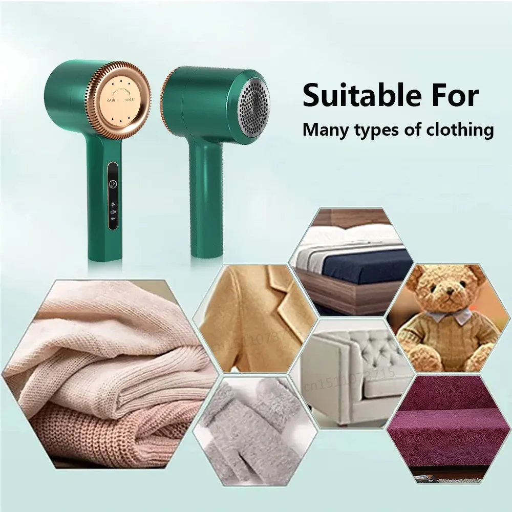 Dissolvant de peluches électrique portable pour vêtements et cheveux 2