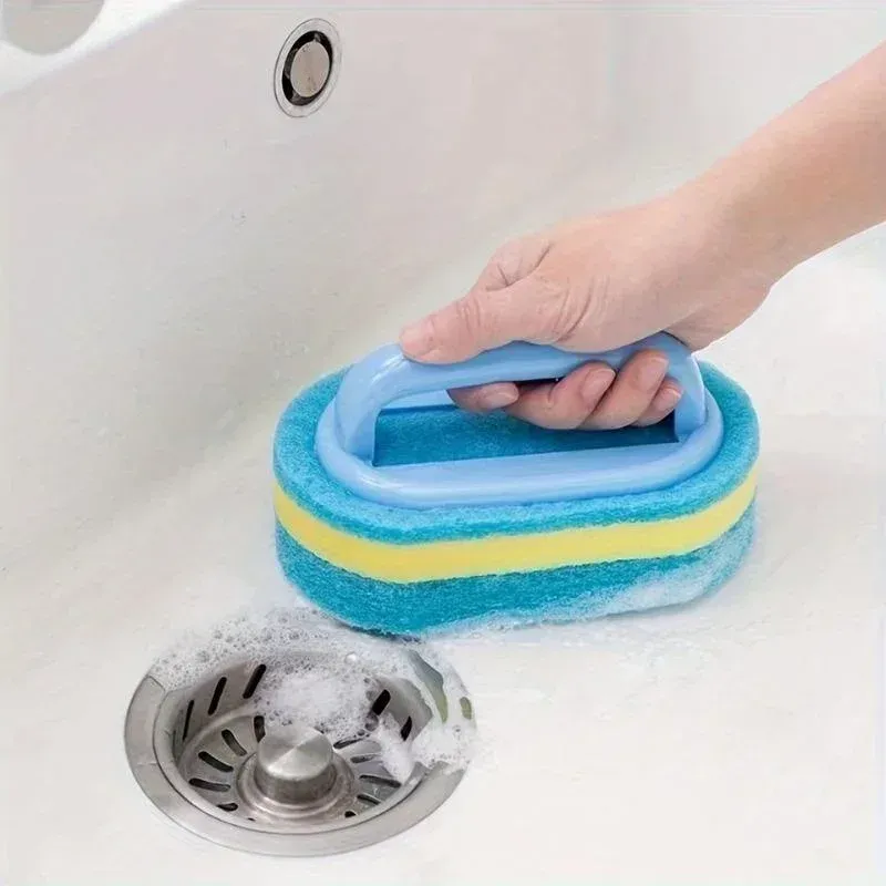 Brosse de nettoyage en éponge, détail de la tête