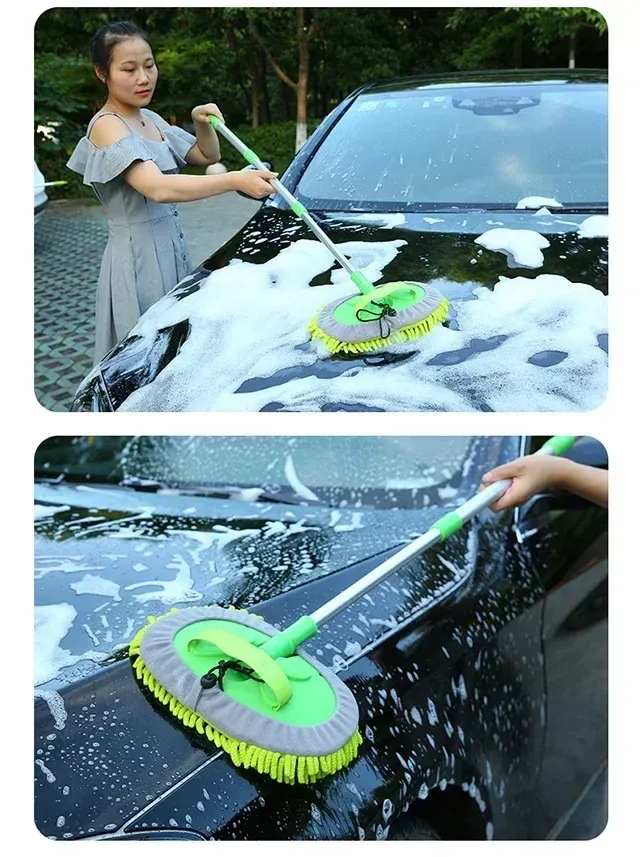 Brosse de nettoyage de voiture, finition premium