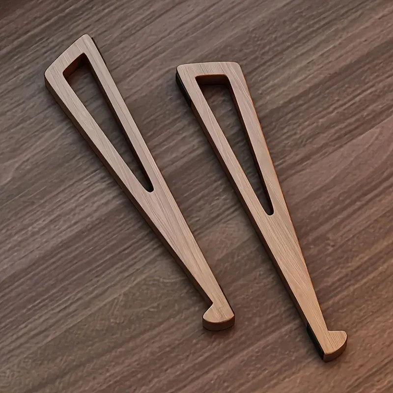 Support en bois pour ordinateur portable, finitions soignées