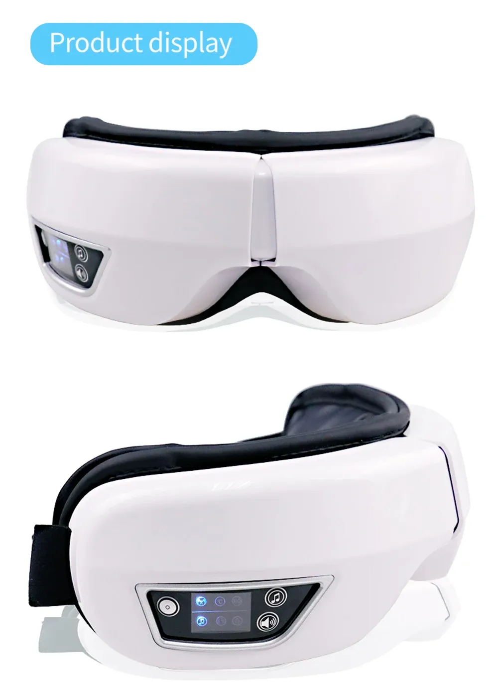 Masseur oculaire en utilisation