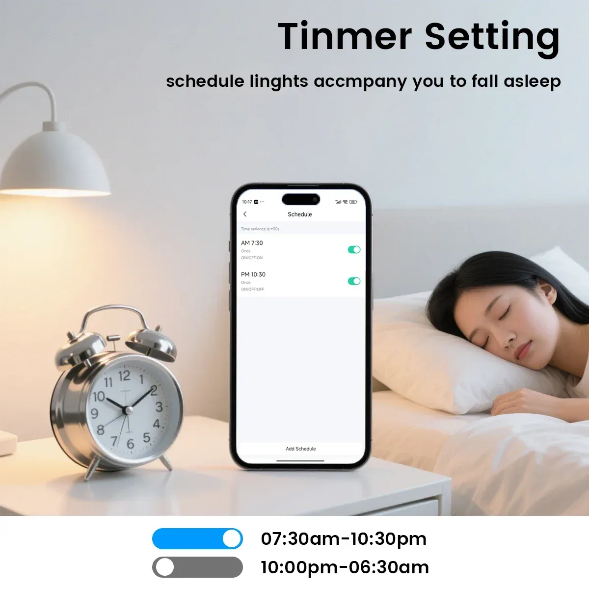 Projecteur LED Tuya WiFi GU10 intelligent, ampoule à intensité variable 1-100 %, contrôle via application Smart Life, compatible Alexa et Google, lot de 1 à 10 pièces 6