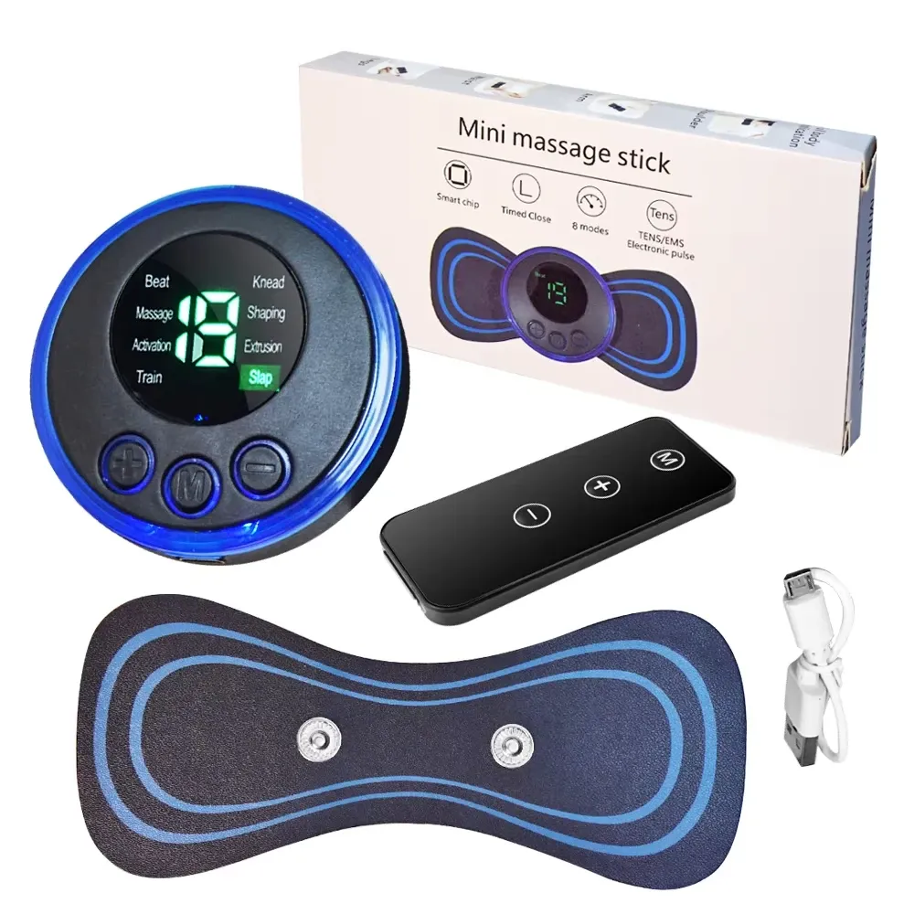 Mini masseur cervical électrique intelligent et portable pour le dos et les épaules, avec coussin et télécommande 6
