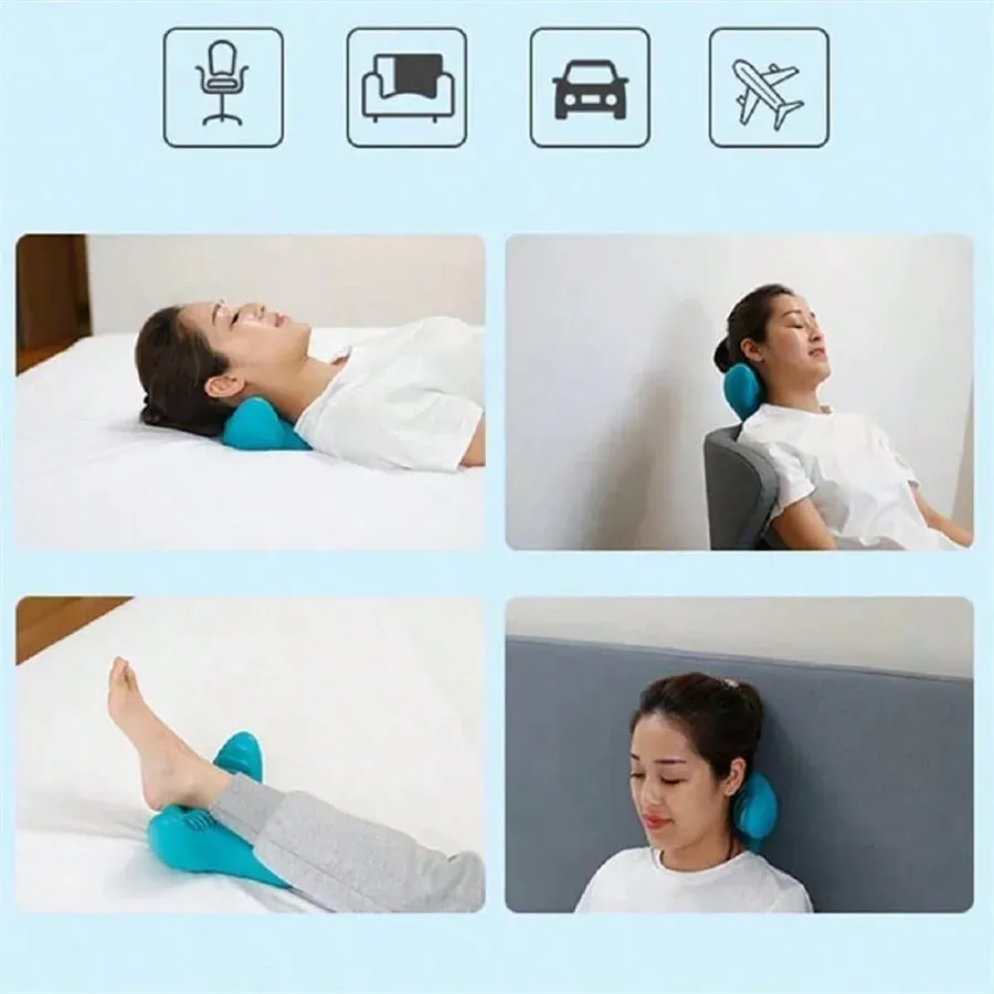 Masseur de cou 1 pièce, masseur de relaxation à pétrissage profond, portable pour la maison et les voyages 4
