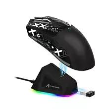 Souris de jeu sans fil Attack Shark X11, connexion tri-mode, capteur PixArt PAW3311, station de charge magnétique tactile 10