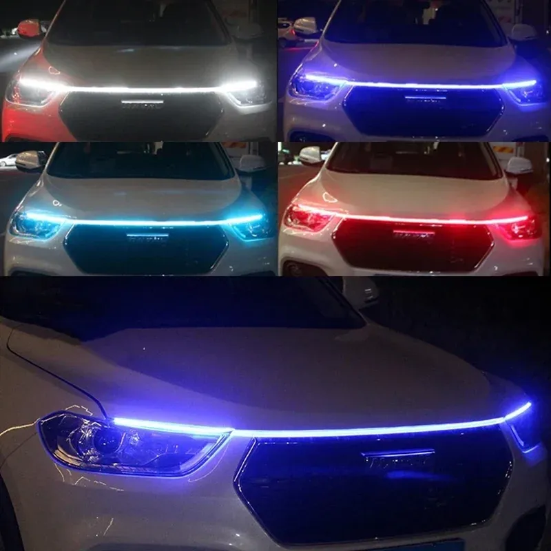 Feux diurnes LED pour capot de voiture