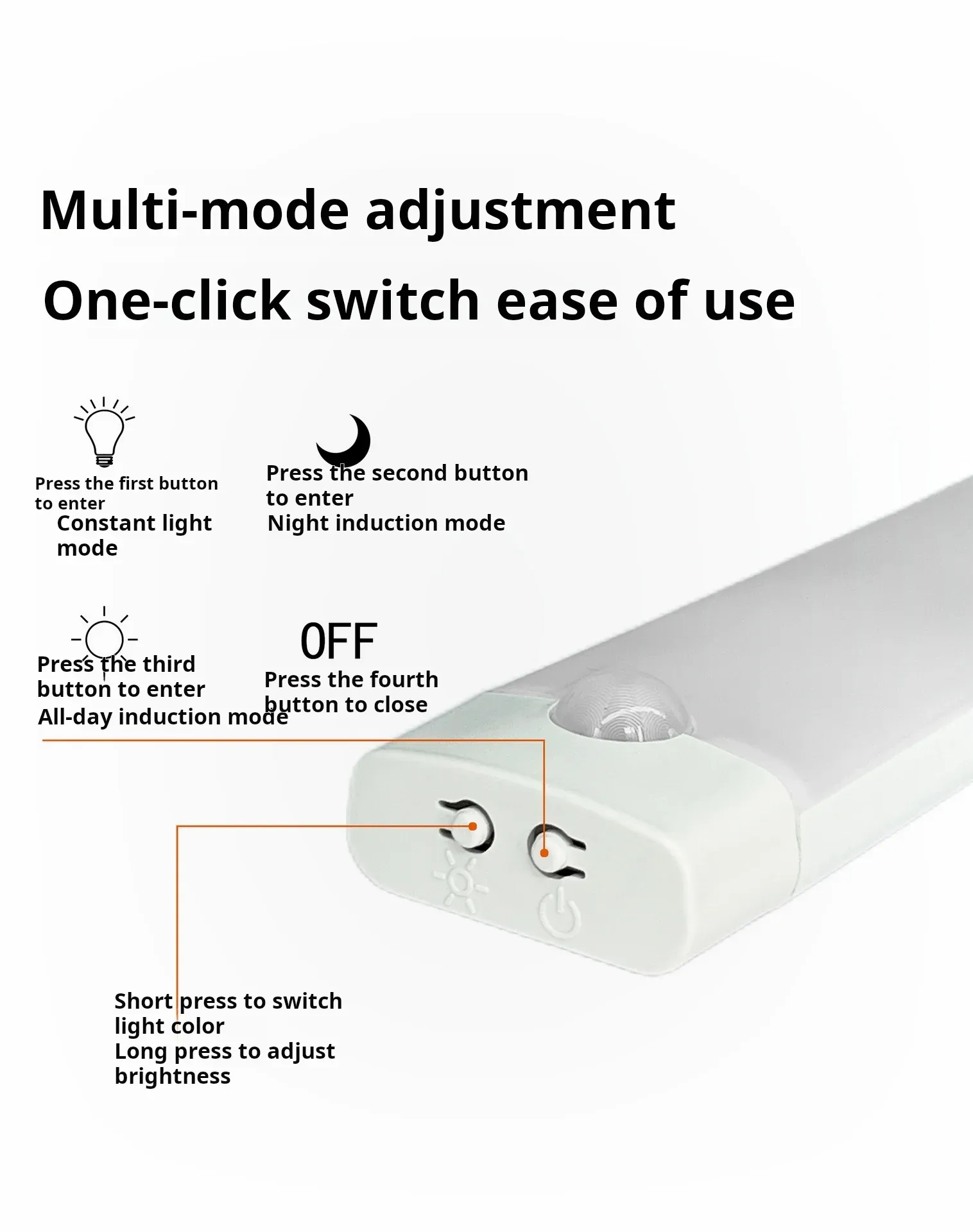 Lumière douce pour un usage nocturne