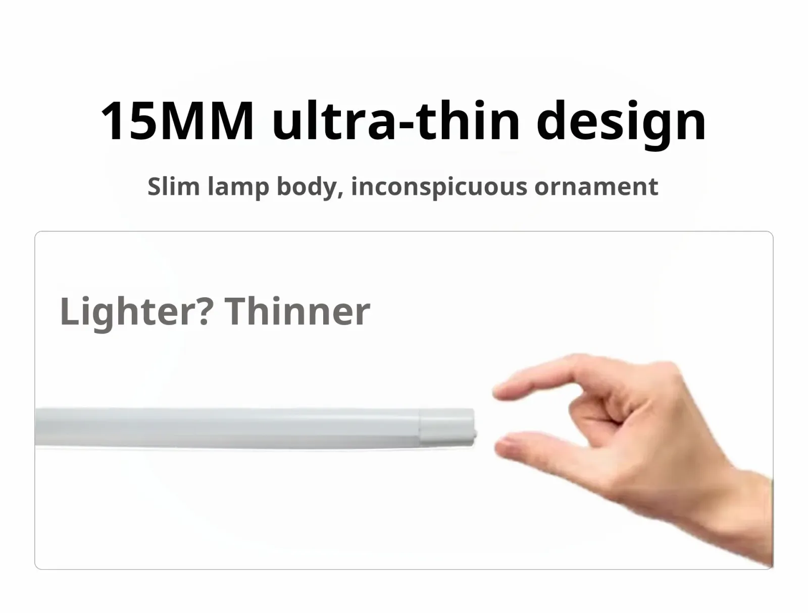 Lampe LED dans un intérieur moderne