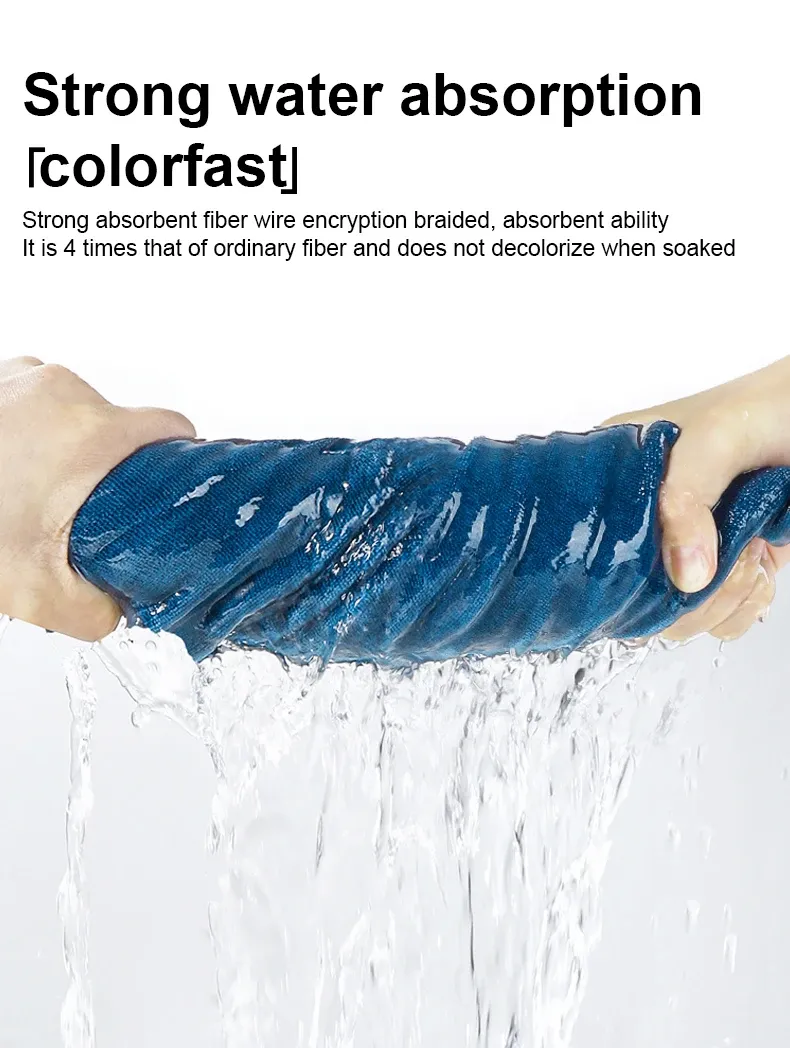 Détail de la texture de la microfibre