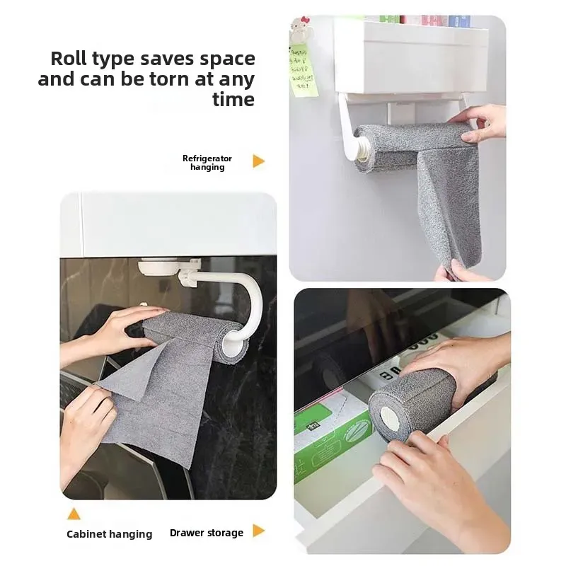 Chiffons anti-graisse à séchage rapide