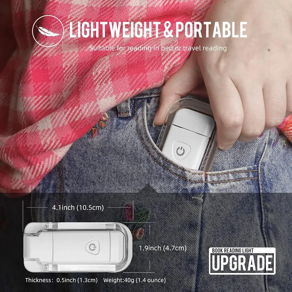 Lampe de lecture LED, ambiance chaleureuse