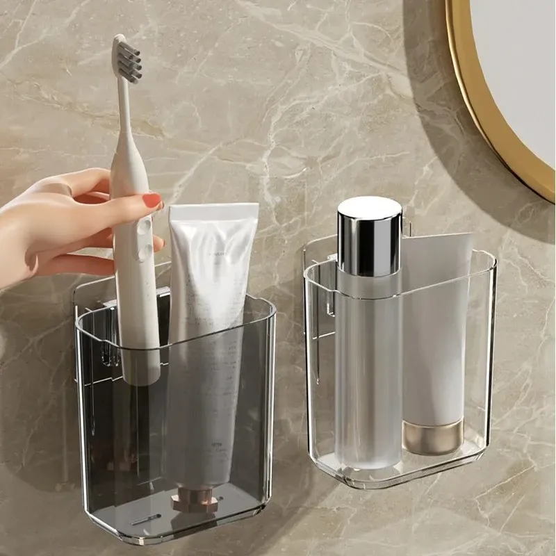 Porte-brosse à dents mural dans un intérieur moderne