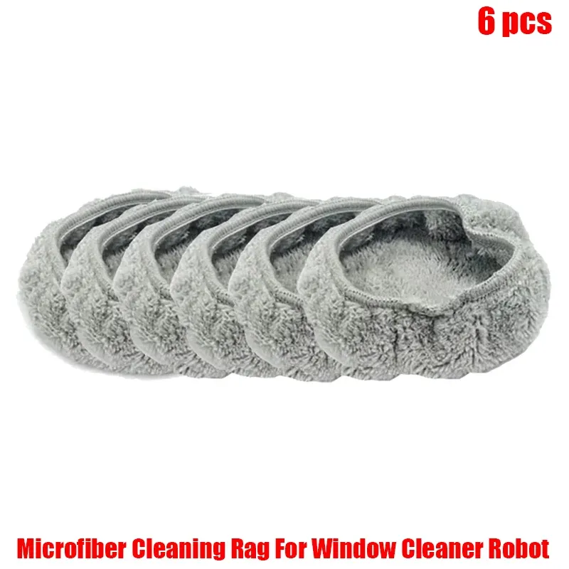 Chiffon de nettoyage en microfibre pour robot nettoyeur de vitres 188168, serviette universelle ronde pour aspirateur robot 7