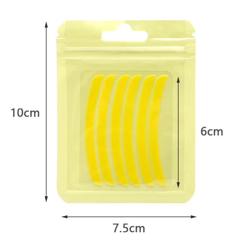 Rehausseurs de cils en silicone, en situation