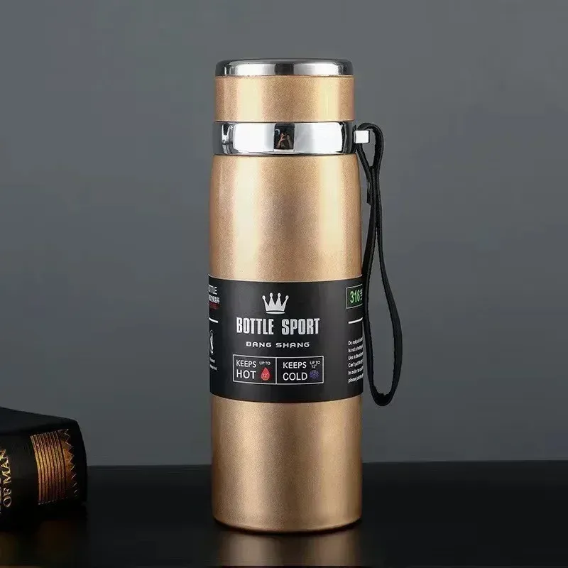 Bouteille isotherme, vue finale du produit