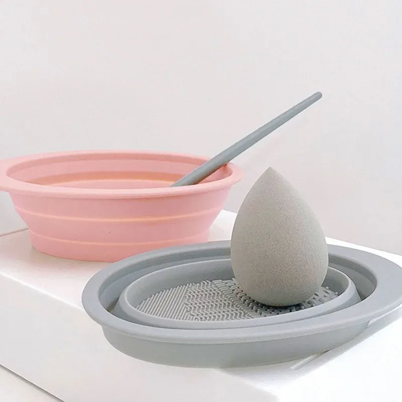 Détail du bol de nettoyage en silicone