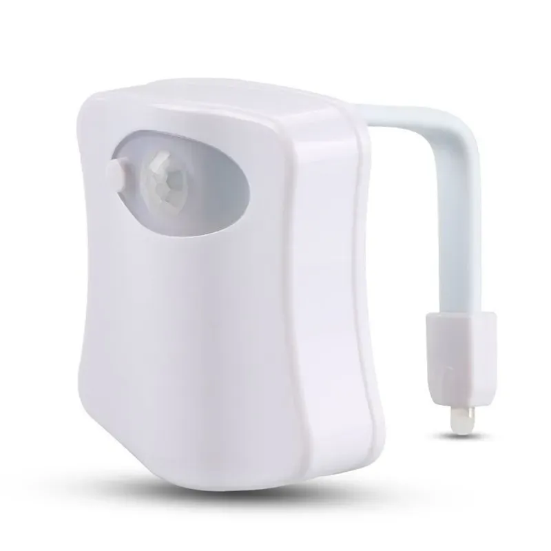 Veilleuse pour siège de toilette à détection de mouvement, 16 couleurs 7