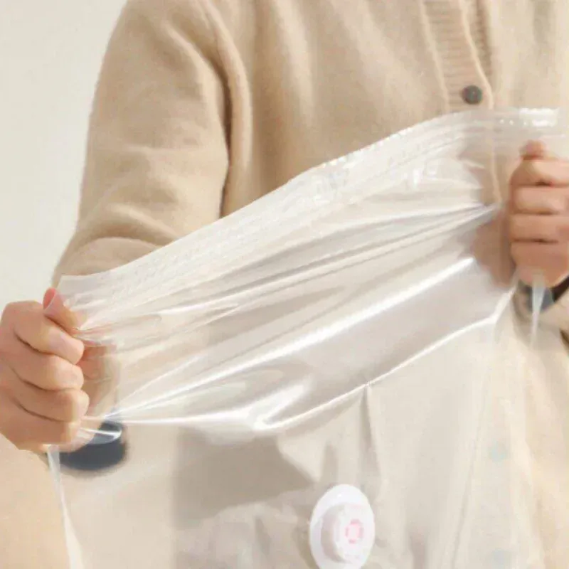 Sacs de rangement sous vide, mise en situation
