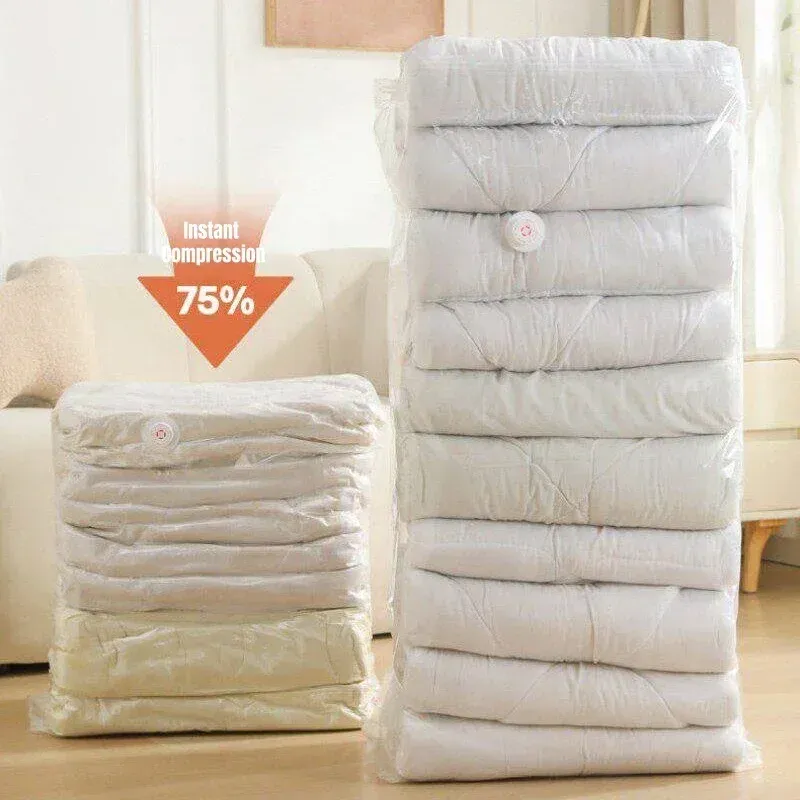 Sacs de rangement sous vide, détail des matériaux