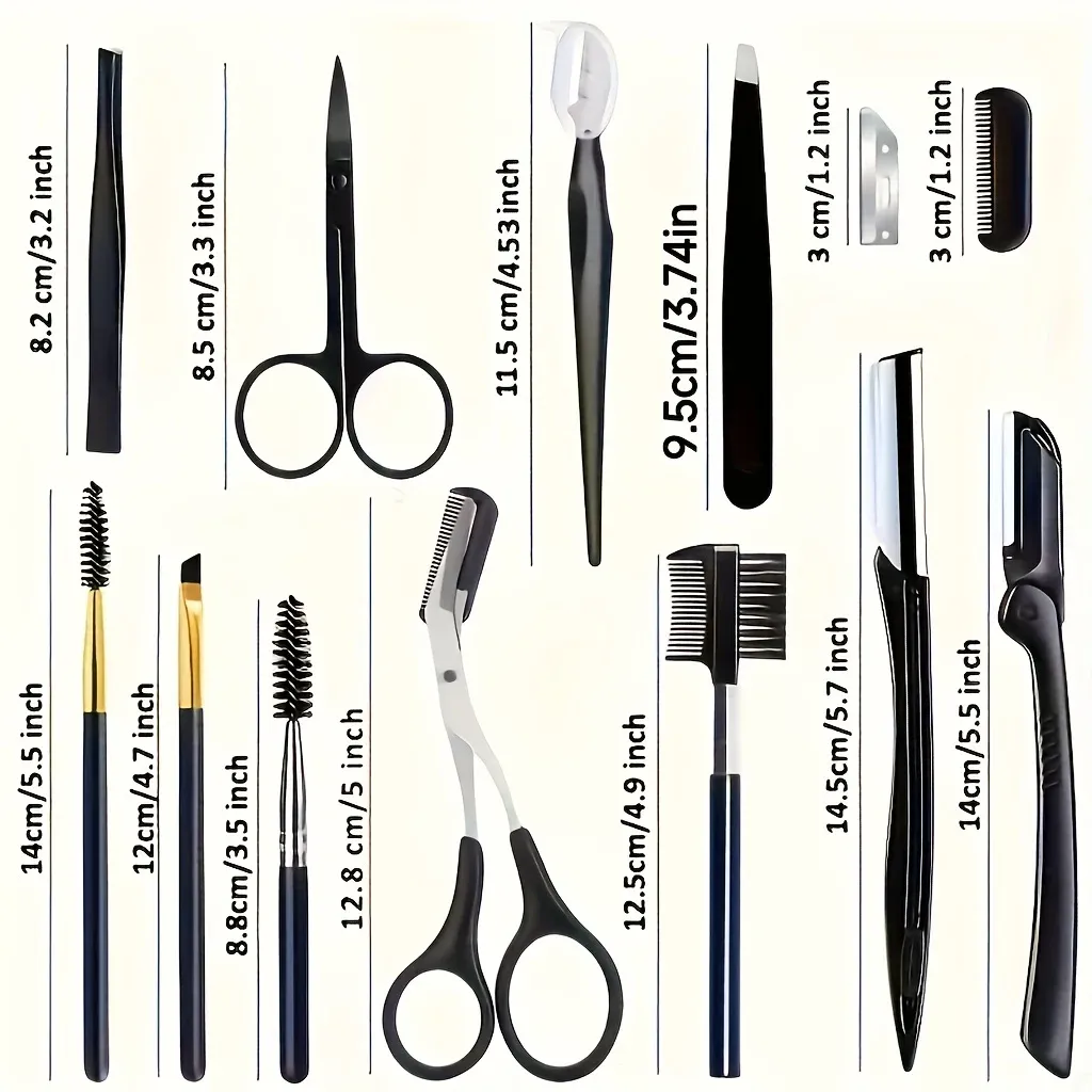 Présentation du kit de sourcils