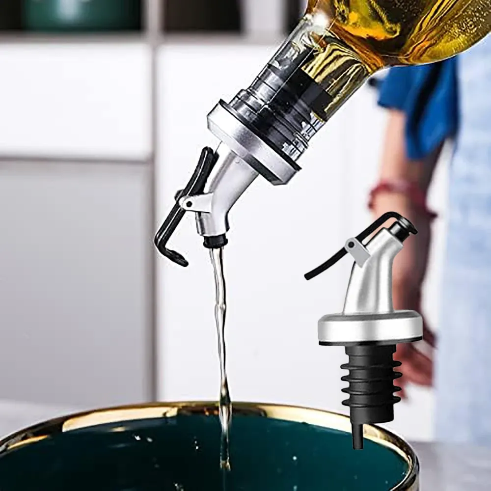 Distributeur d'huile d'olive et de vinaigre élégant pour cuisine