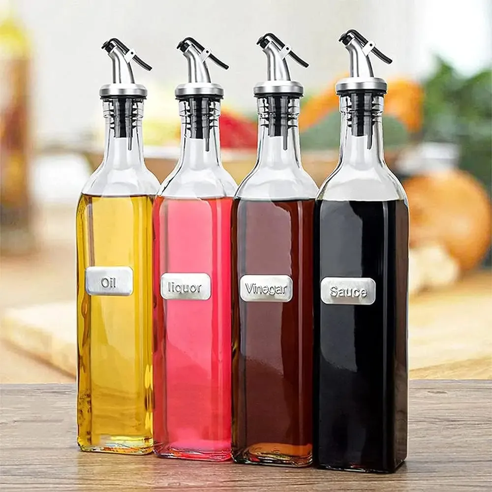 Distributeur d'huile d'olive en situation de service