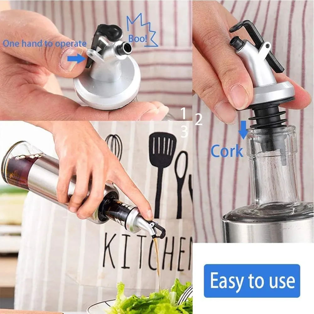 Distributeur utilisé pour assaisonner une salade