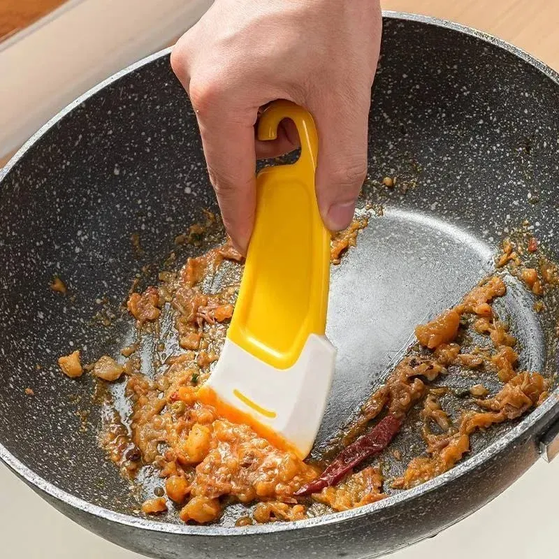 Spatule de nettoyage souple, grattoir de cuisine pour poêles et plats 2